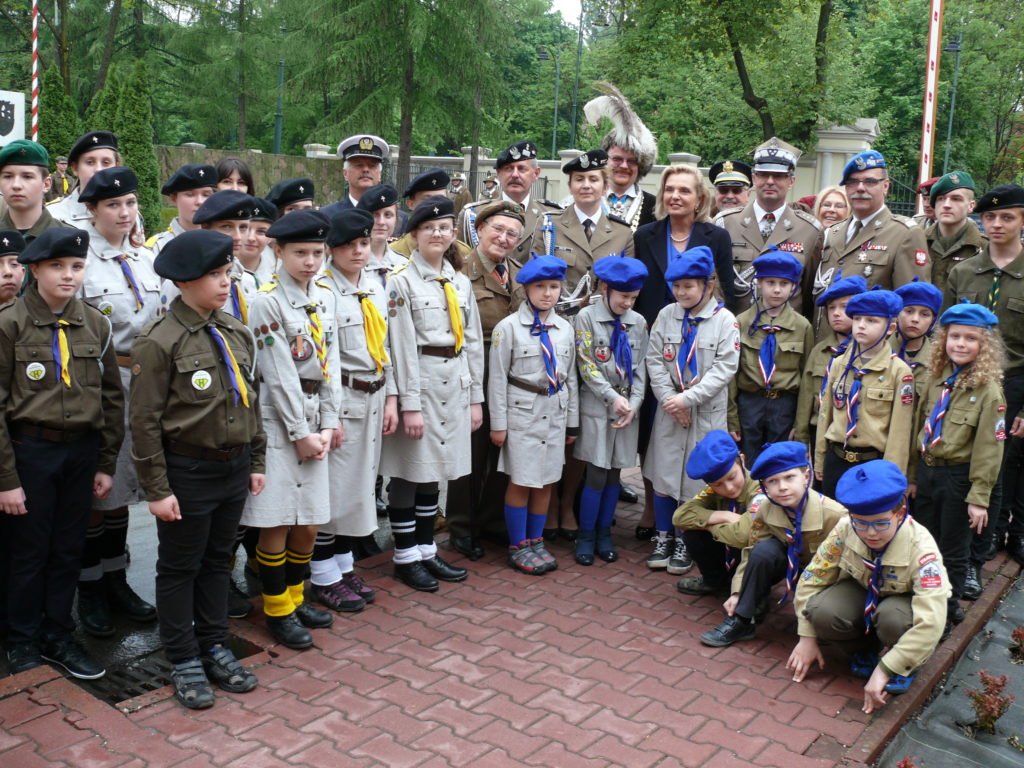 Harcerze pamiętają o bohaterach walczących pod Monte Cassino